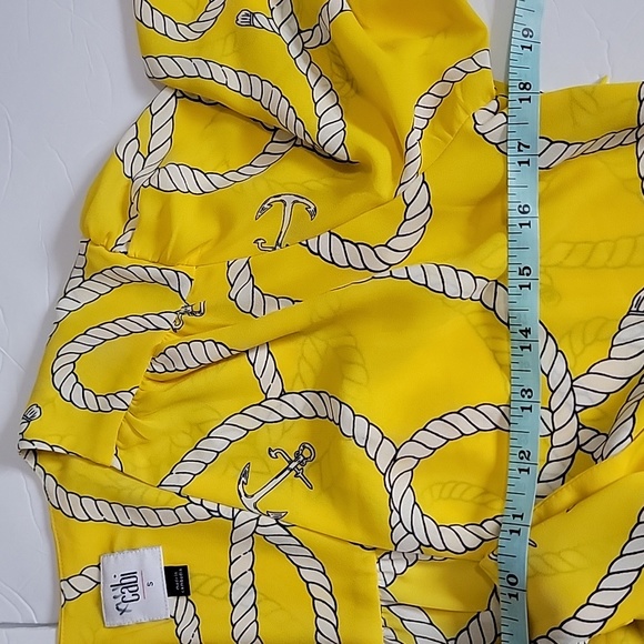 CABI YELLOW LONG SLEEVE TOPS/ SIZE S - Picture 8 of 14
